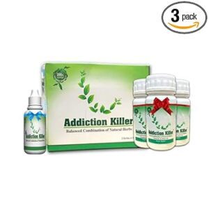 8848 Addiction Killer Herbal Powder| Helps To Quit Addiction | Made Of Pure Herbs (1 Month Pack)