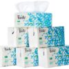 Amazon Brand - Presto! 2 Ply Facial Tissue Box | 1200 Pulls | 200 Pulls X 6 Cartons | Soft And Highly Absorbent | 100% Natural Virgin Cellulose Fiber
