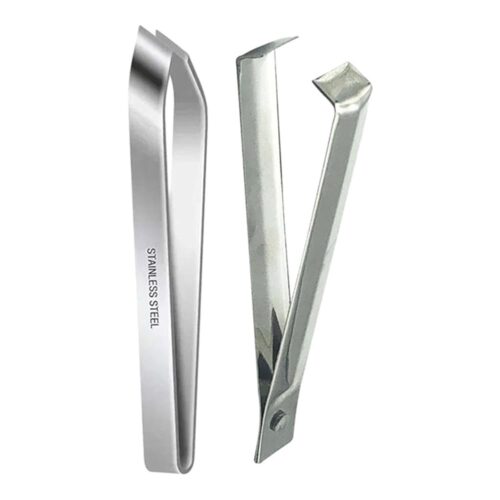 CALANDIS® 2x Garlic Peeler Manual Precision Pliers Cooking Tweezers Fish Bone Tweezers | 2 Fish Bone Tweezers