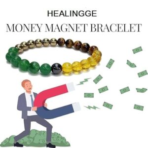 CALMING CRYSTALS Money Magnet Bracelet For Men Tiger Eye Bracelet For Women Pyrite Bracelet Original Certified Healing Crystals Bracelet Citrine Crystal Bracelet Pyrite Stone...