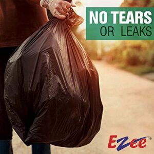 Ezee Garbage Bags for Dustbin / Trash Bag | 180 piece | Small 17 X 19 Inches | 30 Pcs x Pack of 6, Plastic