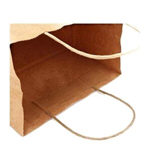 Gitanjali Paper Curves Kraft Paper Shopping Bags (Brown, 16 H x 12 W x 5 Inch G)Pack of 50