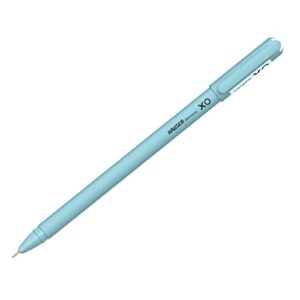 Hauser XO 0.7mm Ball Pen Box Pack | Sleek Body & Minimalistic Design | Matt Finish & Solid Body Type | Low Viscosity Ink With Ultra Durable Tip | Blue Ink, Pack of 20 Pens