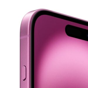 iPhone 16 128 GB: 5G Mobile Phone with Camera Control, A18 Chip and a Big Boost in Battery Life. Works with AirPods; Pink