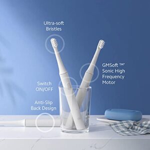 MI Rechargeable Electric Toothbrush T100 with Dual Pro Mode & USB Fast charging (white)