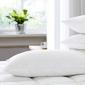 Microfiber Soft White Pillows | Pillows for Sleeping White - Set of 2 (Size - 16x24 Inches Or 40x60 cm) White Pack of 2