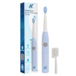 Nexlev Sonic Electric Toothbrush| Powerful Sonic technology|Super soft DuPont Bristles| 2 Replaceable Brush Heads with Cover| IPX7 Waterproof| AA Battery|for Adults|Gentle Oral…