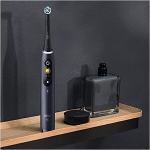 Oral B iO8 Ultimate Electric Toothbrush, 6 Smart Modes, Pressure Sensor, Interactive Display & AI Personalization, 3hr Quick Charge, 2 Year Warranty, IPX7, Travel case & refill...