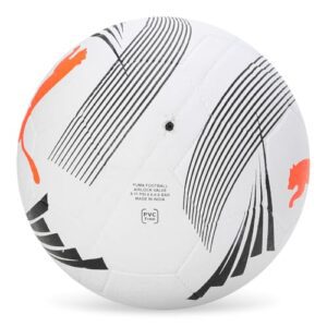 Puma Unisex-Adult Future 2 Soccer Ball,White-Ultra Orange,5(5476004)