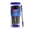 Reynolds BRITE Ball Pen SET - 25 BLUE PENS WITH COMFORTABLE GRIP | BALL PENS FOR WRITING | PEN FOR STUDENTS & OFFICE STATIONERY | 0.7 mm TIP SIZE