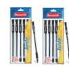 Reynolds BRITE BP - BLACK (Pack Of 10) | Lightweight Ball Pen With Comfortable Grip for Extra Smooth Writing I School and Office Stationery