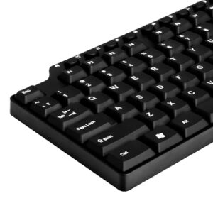 Zebronics ZEB-KM2100 Multimedia USB Keyboard Comes with 114 Keys Including 12 Dedicated Multimedia Keys & with Rupee Key