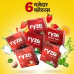 RYZE गम्स कॉम्बो पैक – 6 फ्लेवर