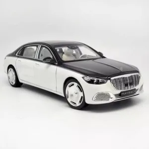 Mercedes Benz Maybach White-Ruby Mettalic 1:18 Licensed Norev Diecast Scale Model