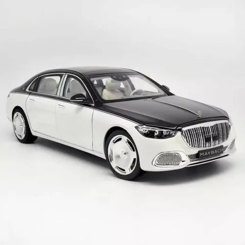 Mercedes Benz Maybach White-Ruby Mettalic 1:18 Licensed Norev Diecast Scale Model