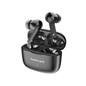 Fastrack Fpods FE100|BT5.4 TWS in Ear Earbuds, 40Hrs Playtime, 13mm Extra Deep Bass Drivers, Dual Mic ENC for Crystal Clear Calls, Low Latency Gaming Mode Upto 60ms - 120 Mins...