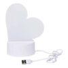 GlowHeart USB LED Lamp
