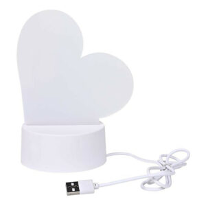 GlowHeart USB LED Lamp