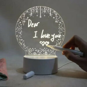 GlowNote LED Message Board Lamp