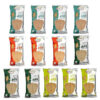 Maniarr's Slim Bite Jain Khakhra with 4 Flavors (Pack of 13), 780 Grams Wheat Khakhara, Healthy & Crispy, Low Carb Snack