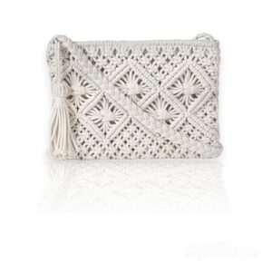 NOBEL HANDICRAFT | Macrame Women handmade crossbody sling bag/Tote Bags For Girls Women's Fashion Gift,