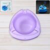 Oblivion Transparent Pueple Plastic Ashtray (1 Pc)