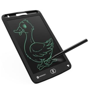 Portronics Ruffpad 8.5E Re-Writable LCD Writing Pad with Screen 21.5cm (8.5-inch) for Drawing, Playing, Handwriting Gifts for Kids & Adults, India's first notepad to save and...
