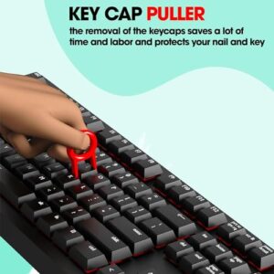 Sounce 5-in-1 Multi-Function Laptop Cleaning Brush/Keyboard Cleaning kit/Gadget Cleaning kit Gap Duster Key-Cap Puller for Laptop, Keyboard and Earphones