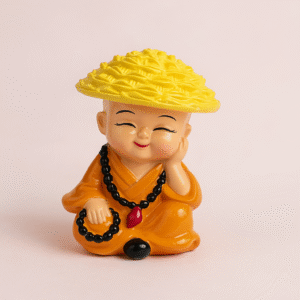 Zen Monk Figurine Set – 4 Pcs