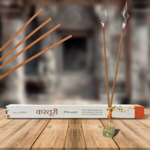 Premium Incense Sticks / Agarbatti for Everyday Use for Home, Office, Meditation and Pooja for Puja, & Other Festive Occassions, Agarbatti (10 Pcs Sticks / 40 Cm / Stand not...
