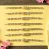 Metal Rakhi Bracelet for Brother Chain Rakhi With Wording (Mix Design /1 Pc)